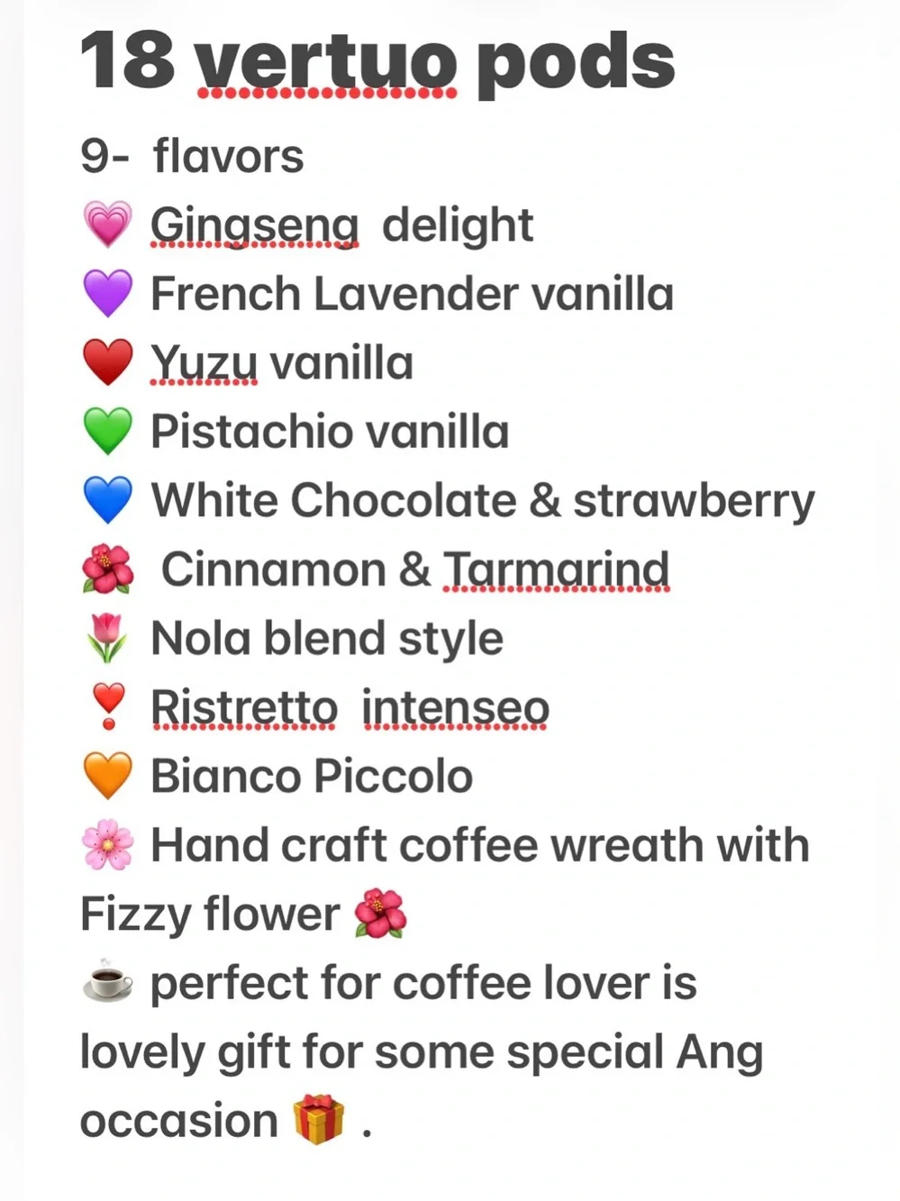 Nespresso vibrant multicolor